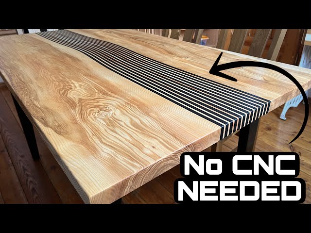 Bending wood river table you never seen before | Epoxy table