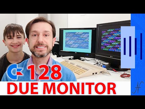 Commodore 128 con Doppio Monitor a Colori - Usiamo l’uscita RGBI con un Convertitore RGBI-VGA!