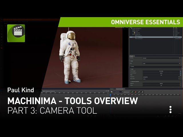 Tools Overview Part 3: Camera Tool in NVIDIA Omniverse Machinima