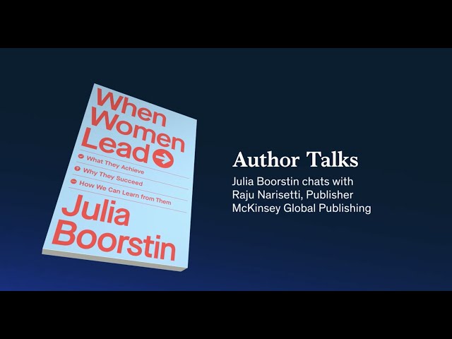 Author Talks: Dismantling double standards in business with CNBC’s Julia Boorstin