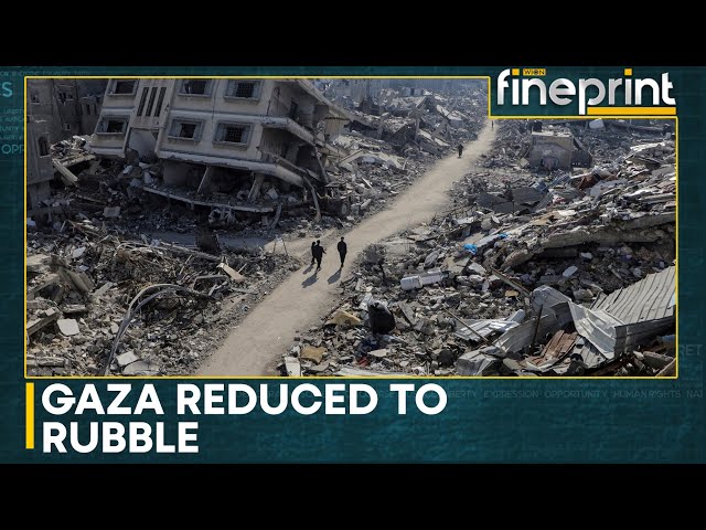 Israel-Hamas war: China's satellite reveals Gaza's unprecedented destruction | WION Fineprint