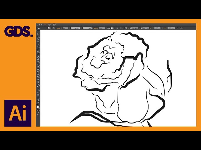 Drawing with the Pen tool, Pencil tool & Brush tool Ep10/19 [Adobe Illustrator for Beginners]