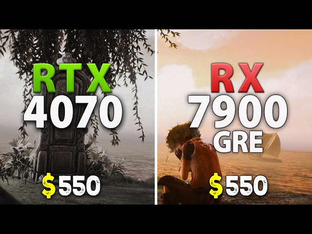 RTX 4070 vs RX 7900 GRE - Test in 15 Games | 1440p, Rasterization