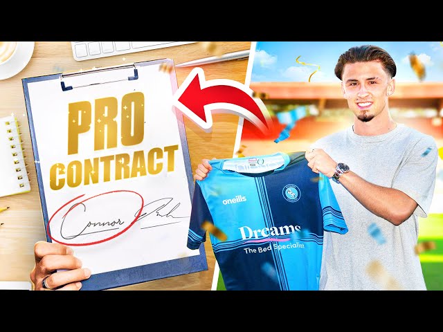 I Signed A Pro Contract