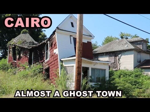 CAIRO, Illinois: EERILY EMPTY Town Is Almost Totally Abandoned, Despite Its Fascinating History