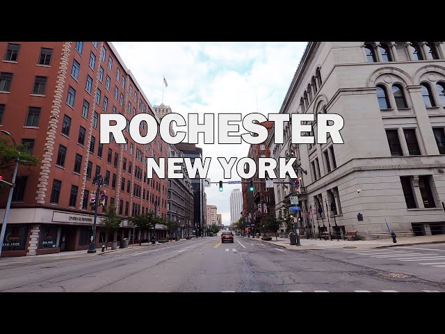 Rochester, New York - Driving Tour 4K