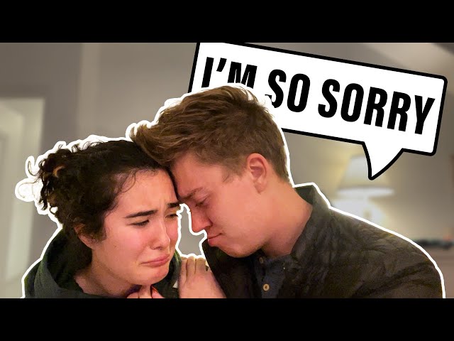 Telling My Fiancée I Cancelled Our WEDDING PRANK! *I MADE HER CRY*