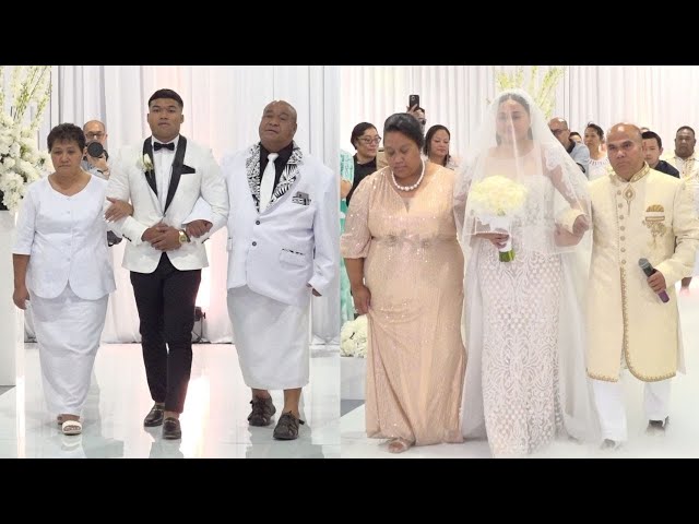 ✨Blessed Bridal Entrance & Egress ❤️ Brian To’o & Sala Moesha Ropati: Beautiful Wedding Celebration