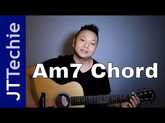 How to Play Am7 Chord on Acoustic Guitar | A Minor 7 Chord