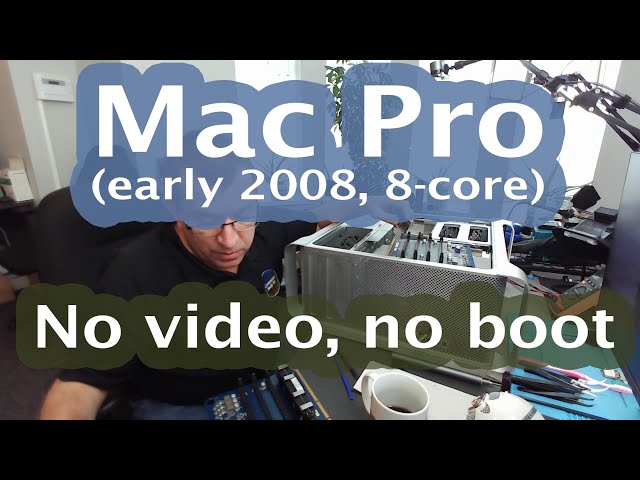 [92] Apple Mac Pro (early 2008, 8-core) - No video or boot