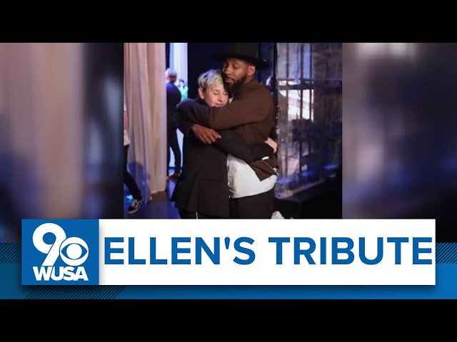 Ellen reacts to the death of Stephen 'tWitch' Boss