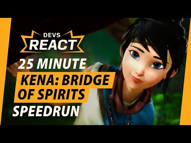 Kena: Bridge of Spirits Developers React to 25 Minute Speedrun
