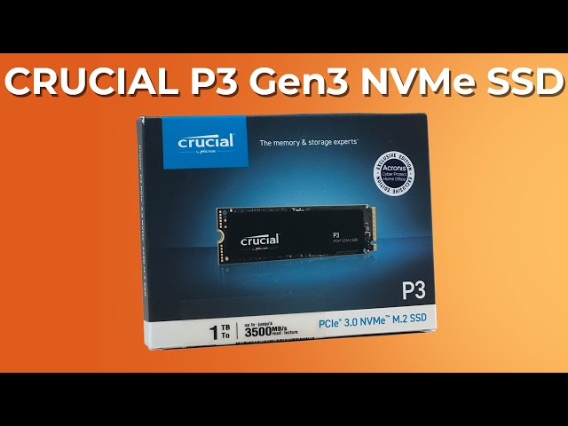 Best Gen3 NVME SSD 2023 Crucial P3 1TB