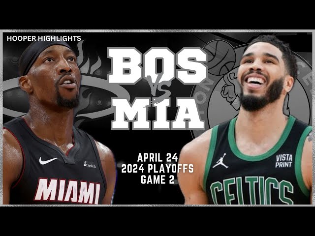 Boston Celtics vs Miami Heat Full Game 2 Highlights | Apr 24 | 2024 NBA Playoffs