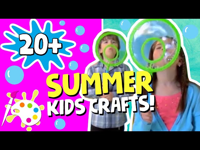 Summer Kids Crafts! | How To Make | Easy Crafts For Kids