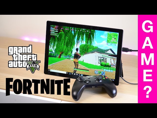 Surface Pro 6 Gaming Review - Fortnite, GTA 5,  Civ 6 - Can it Game?