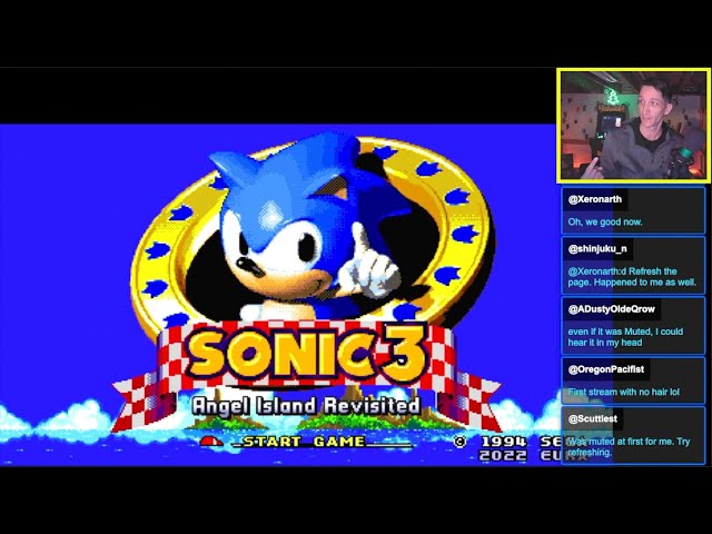 Sonic 3 A.I.R. Part 1 Livestream Highlights