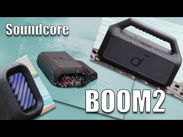 Soundcore Boom2 Rugged Wireless Speaker: More Power, More Bass!