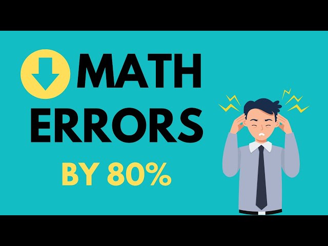 Case Interview Math: Instantly Reduce Your Errors by 80%