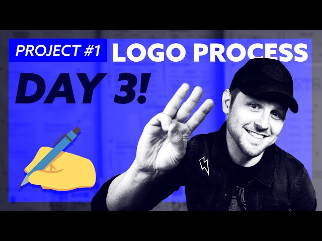 ✍️  Sketching For Logo Design - Day 3 - Logo Design Process