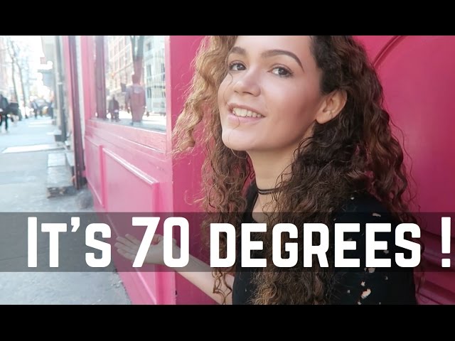 It's 70 Degrees !  |[ VLOG ]|
