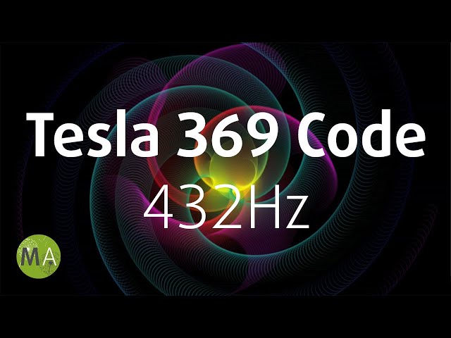 Nikola Tesla 369 Code Meditation with Isochronic Tones, 432Hz Tuned