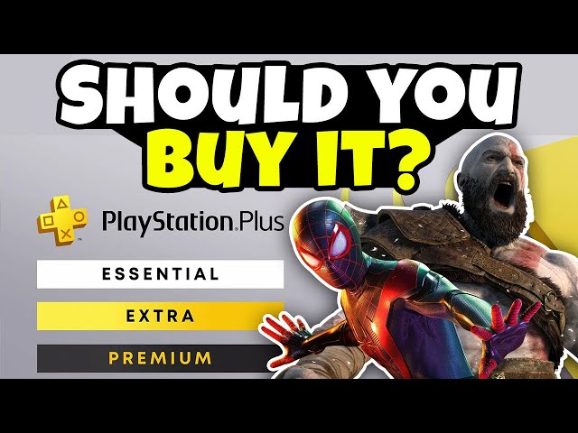 NEW PlayStation Plus Essential, Extra, & Premium SHOULD YOU BUY IT?