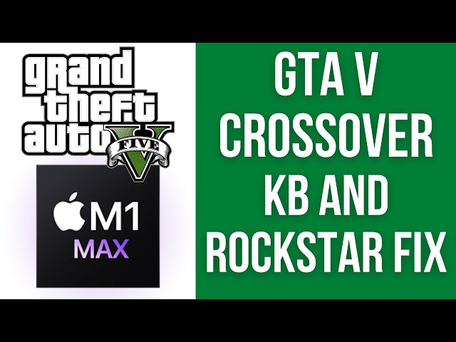 How To Install GTA V Steam, Fix CrossOver Keyboard Bug Rockstar Social Club Install For macOS M1 Mac