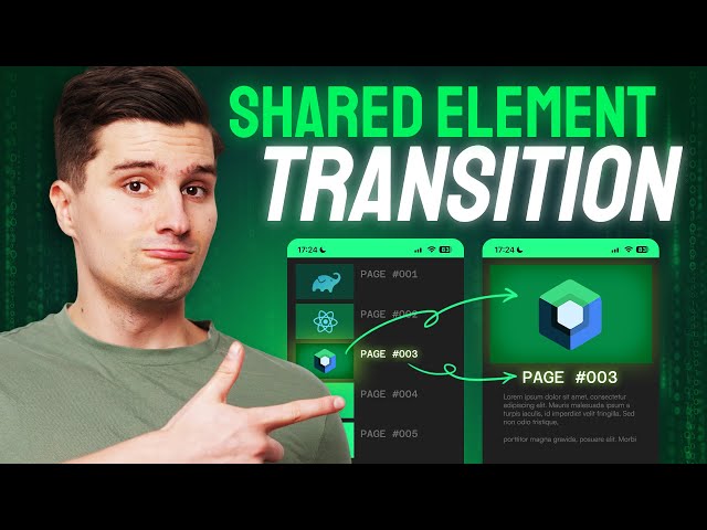 How to Implement a Shared Element Transition In Jetpack Compose