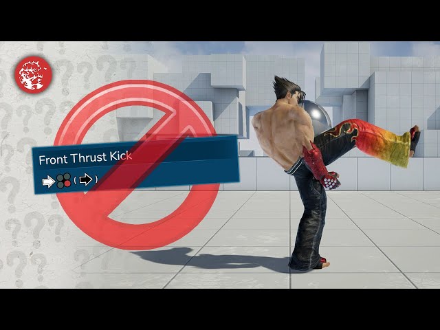 Dealing with Jin's Front Thrust Kick On Block - Tekken Tips