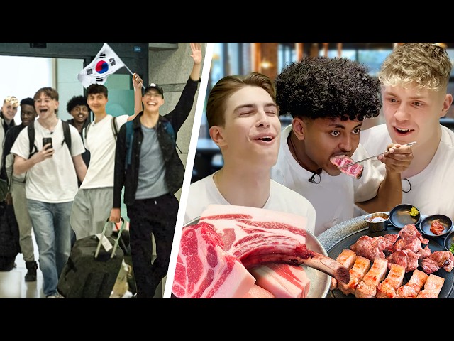 British Students’ Last Meal before Military: Korea’s #1 BBQ