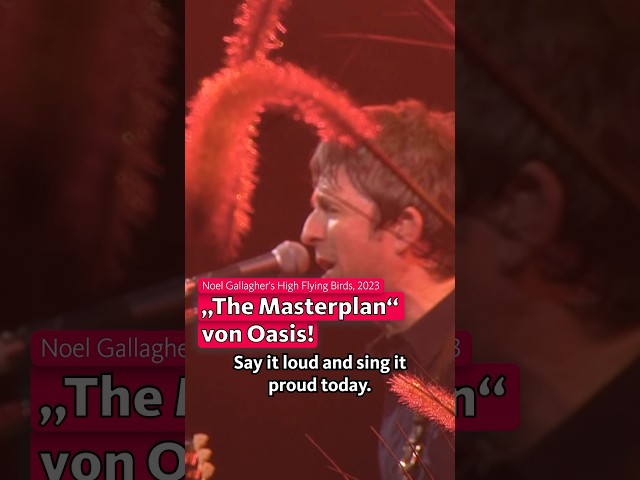 Noel Gallagher – The Masterplan (Oasis) 🎉 | Noel Gallagher’s High Flying Birds – 2023 | Rockpalast