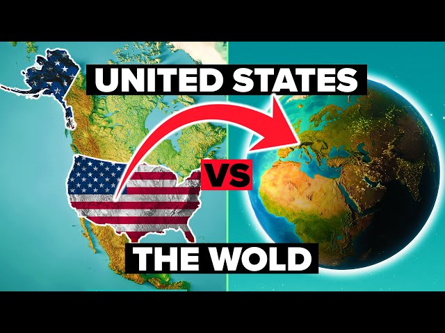 The United States (USA) vs The World - Who Would Win?