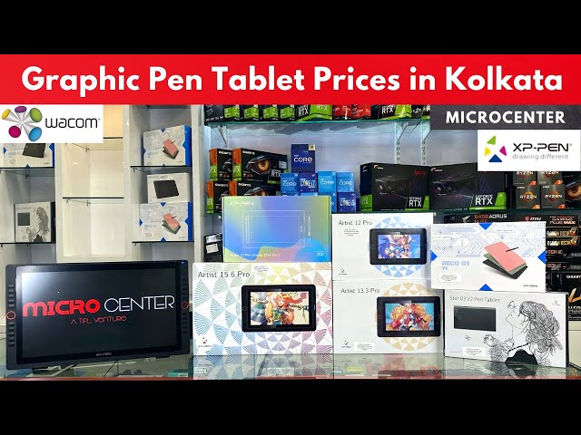Budget Drawing Tablets Prices in Kolkata | Microcenter 🔥