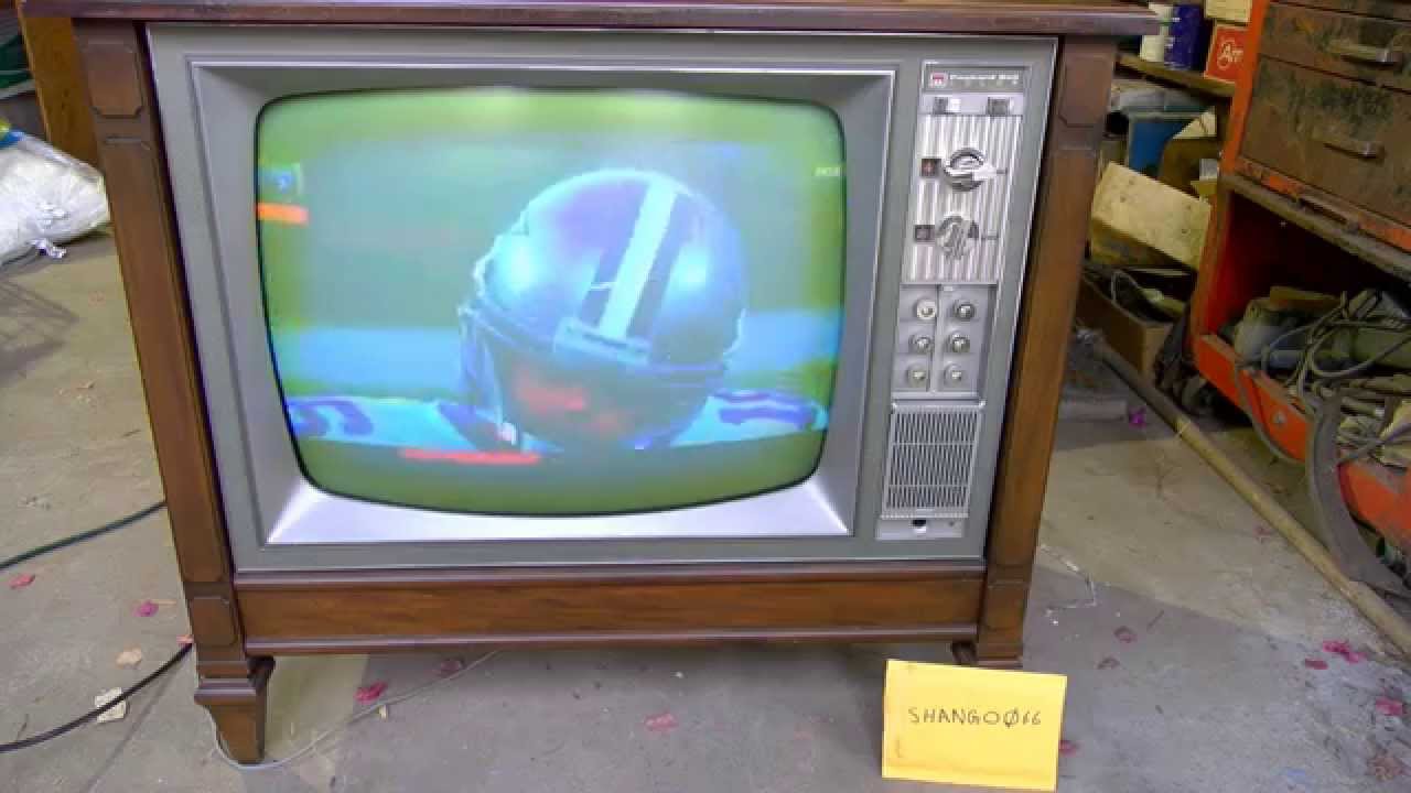 NOS 1968 Packard Bell Color Television 4K