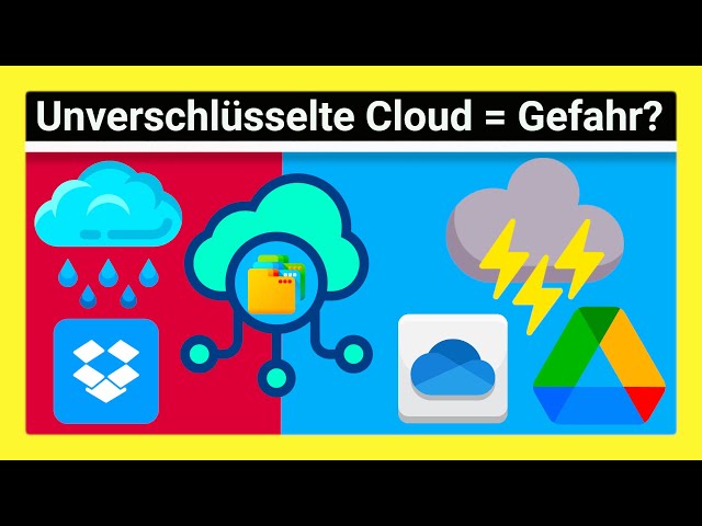 Ungeschützte Cloudspeicher? 3 Gründe OneDrive, Google Drive, Dropbox & co. zu verschlüsseln
