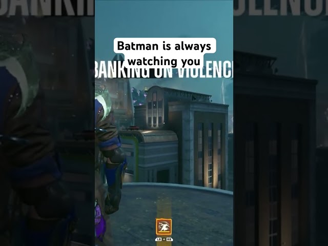 Batman is always watching you