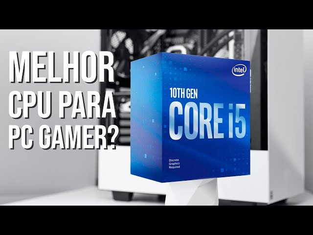 O CPU para um PC GAMER HIGH-END? Intel Core i5-10600K em gameplay!