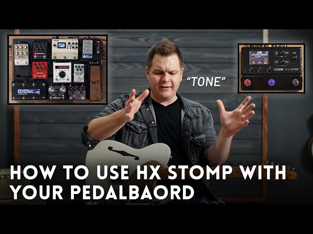 How to use the Line 6 HX Stomp with a pedalboard // 5 Tips for amazing tone