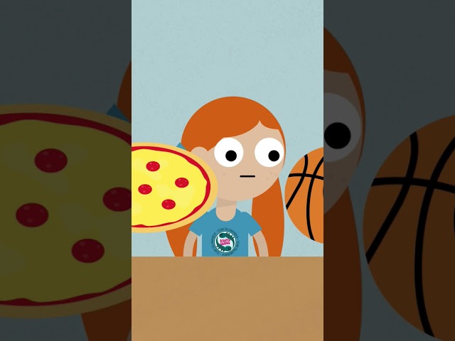 Basketball Pizza?! 🏀🍕?! #scratchgardensongs #basketball #pizza
