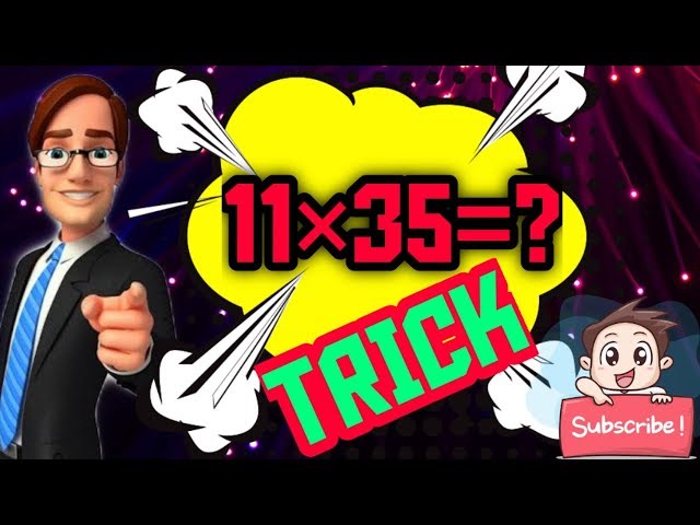 11×ANY TWO DIGIT NUMBER TRICK/SPEED MATHS/ MATHSPEDIA