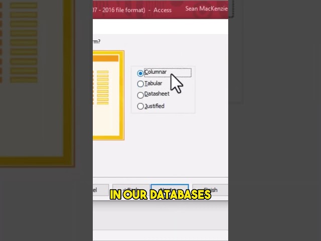 Composite Key Example in Microsoft Access