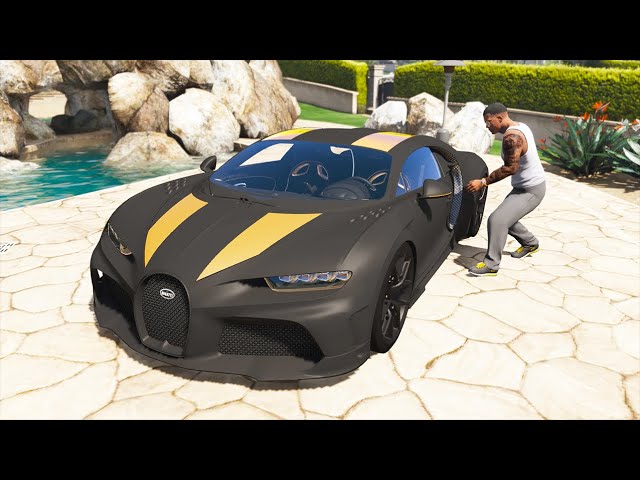 GTA 5 Stealing Super Cars with Franklin #18 (GTA V Expensive Cars)