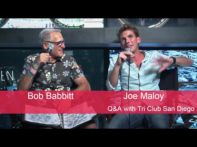 Joe Maloy at Tri Club of San Diego