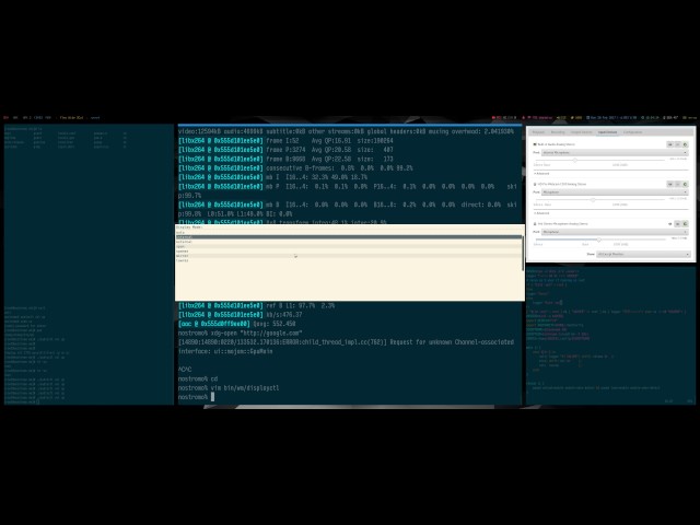 displayctl script demonstration