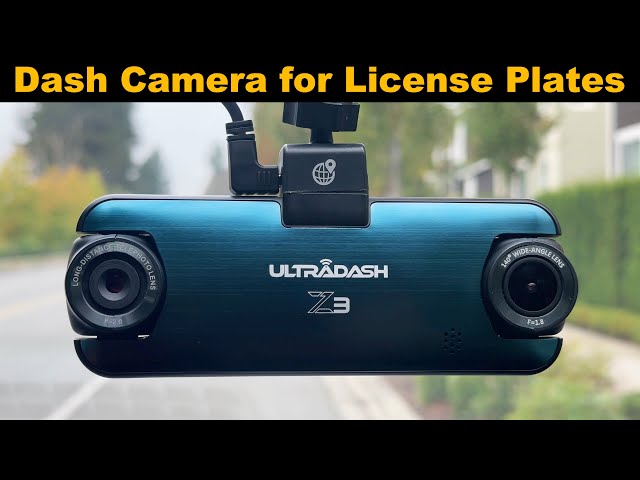Dashcam For Recording License Plates: Cansonic UltraDash Z3 Standard Edition
