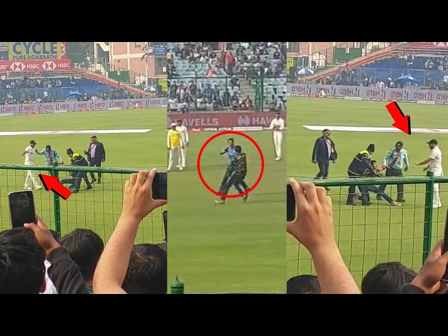 Mohammad Shami Heart Winning Gesture For A Fan Entered Stadium To Meet Virat Kohli in 2nd Test Match