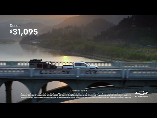 Chevy Colorado – 7,700 Lbs. de capacidad máxima de remolque | Chevrolet