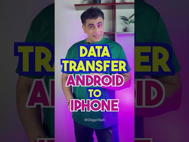Transfer Data Android to iPhone #shorts