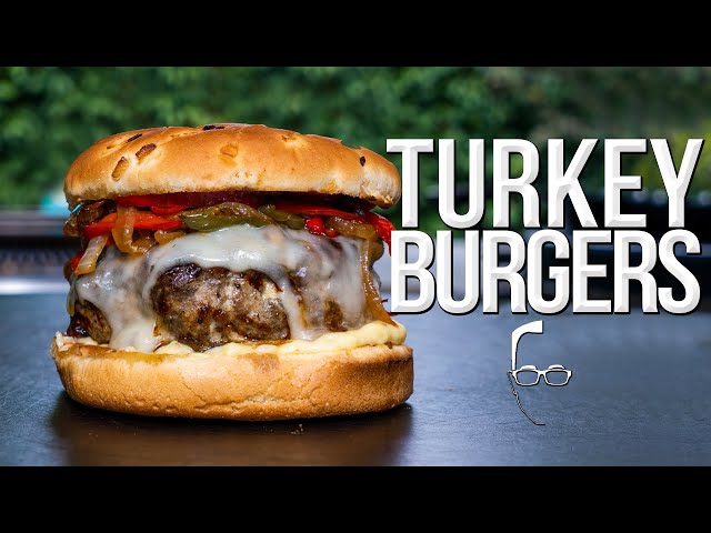 THE BEST TURKEY BURGERS | SAM THE COOKING GUY 4K